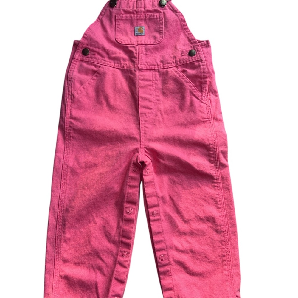 Carhartt Kids Pink Overalls